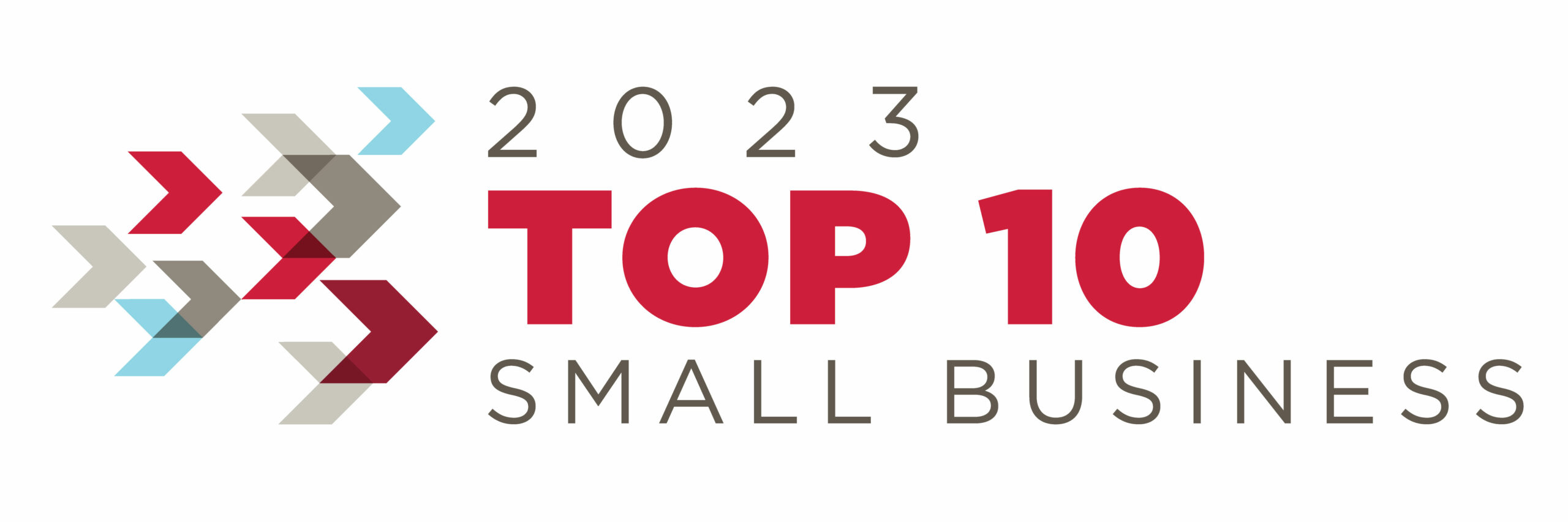 2023 Top 10 Small Business logo